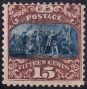 US 119 Pictorials F+ Mint Expertly Regummed cv $975