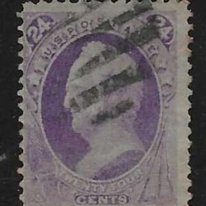 US 153 Bank Notes Fine Used Unusually Deep Violet Colors cv $210