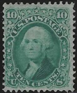 US 96 Early Classics F+ Mint Fresh Unused No Gum With PSAG Cert cv $825
