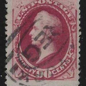 US 191 Bank Notes F Used Light Reg Cancel cv $375