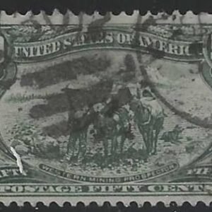 US 291 Early Commemoratives VF Used Lovely Centering cv $175