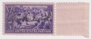 US 855 Photo Essay, Baseball Stamp Signed by Joe Medwick