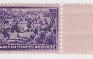 US 855 Photo Essay, Baseball Stamp Signed by Joe Medwick