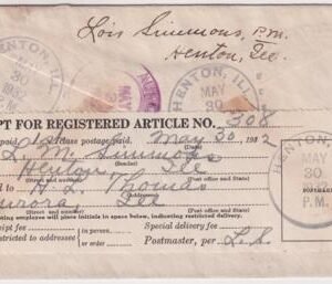 US Illinois, Henton 704, 709, 714  Fancy Cancel Cove, Star