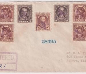 US Illinois, Henton 704, 706, 709  Fancy Cancel Cove, Star