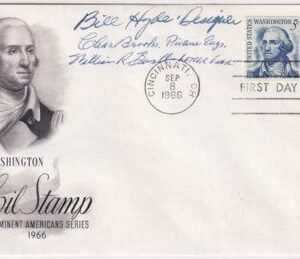 US 1304  Autographed Cover  Signed by the Designer and Engraver