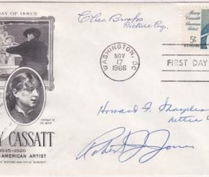 US 1322 FDC Signed by the Designers and Engravers