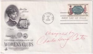 US 1316 FDC Signed by the Designer