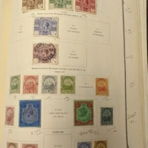 British Colonies Collection 1863-1980's Mint and Used in Scott Binder with Slipcase