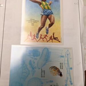 Brazil 1843-2008 Mint and Used Collection in Harris Binder with Extra Loose Pages