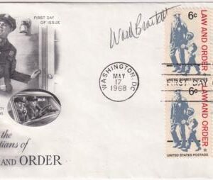 US 1343 FDC Signed by the Designer