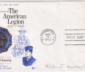 US 1369 FDC Signed by the Designer