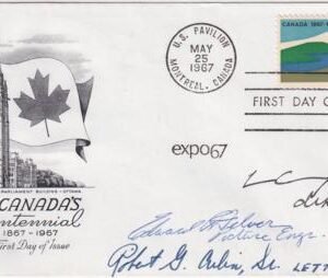 US 1324 FDC Signed by the Designers and Engravers