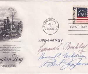 US 1348 FDC Signed by the Designers and Engravers