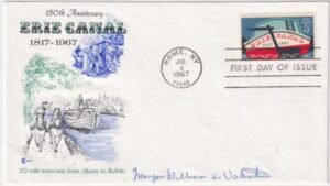 US 1325 FDC Mayor of Rome NY, William A. Valentine