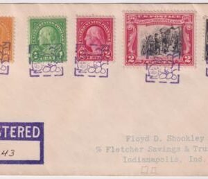 US Kentucky, Ed 610, 632, 634, 642, 651 Fancy Cancel Cover, Bunny in Box