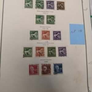Sweden 1855-2000 Mint and Used Almost Complete Collection in Scott Binder