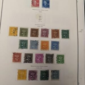 Sweden 1855-2000 Mint and Used Almost Complete Collection in Scott Binder