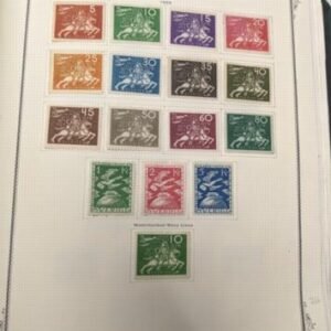 Sweden 1855-2000 Mint and Used Almost Complete Collection in Scott Binder