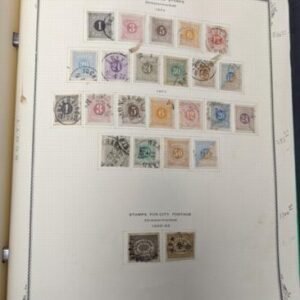 Sweden 1855-2000 Mint and Used Almost Complete Collection in Scott Binder