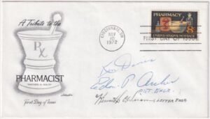 US 1473 FDC Signed by the Designers and Engravers