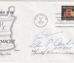 US 1473 FDC Signed by the Designers and Engravers