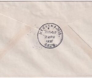 US Kentucky, Ed 690 Fancy Cancel Cover, Green Frog Cancel