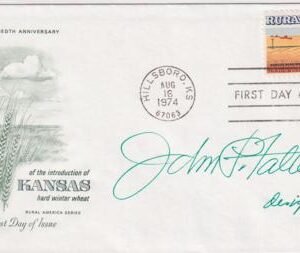 US 1506 FDC Signed by the Designer