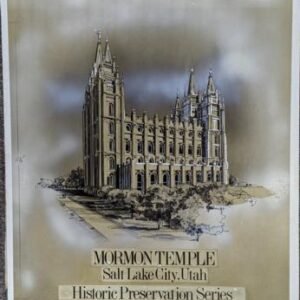 US Artmaster Scott UX83 Mormon Temple - Artwork