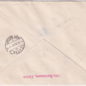 Liechtenstein / Switzerland 1928 First Flight Geneva-Zurich-Munich-Vienna