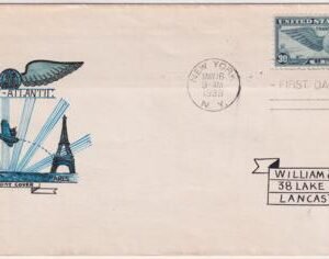 US 1939 C24 FDC on Beautiful Moesser Handpainted  Cover