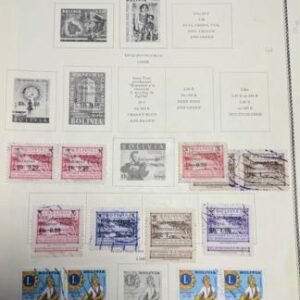 Bolivia 1866-1892 Mint and Used Collection in Scott Binder