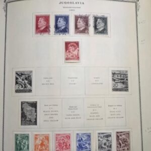 Yugoslavia, Bosnia & Croatia Mint & Used Collection in Scott Binder