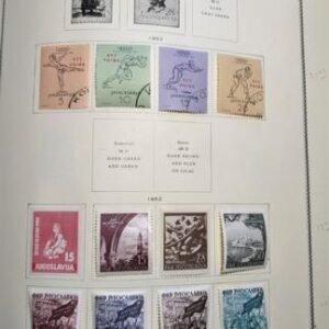 Yugoslavia, Bosnia & Croatia Mint & Used Collection in Scott Binder