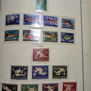 Yugoslavia, Bosnia & Croatia Mint & Used Collection in Scott Binder