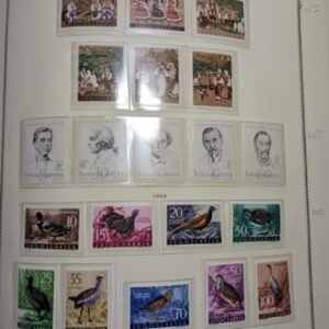 Yugoslavia, Bosnia & Croatia Mint & Used Collection in Scott Binder