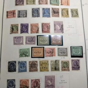 Dutch Indies 1864-1940 Mint and Used Collection on Pages