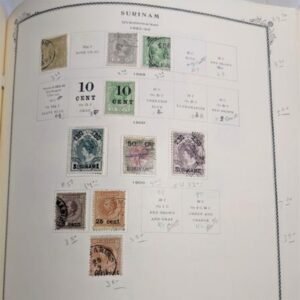 Surinam 1973-1988 Mint and Used Collection on Pages
