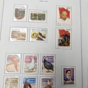 Nicaragua 1958-1995 Mint Collection on Minkus Pages