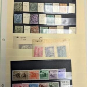 Italy 1862-1956 Mint and Used Collection on Pages