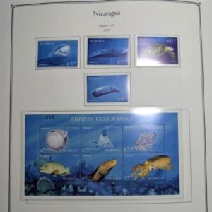 Nicaragua 2000-2011Mint NH Collection in 5-Ring Binder