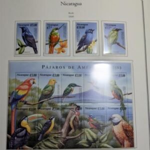 Nicaragua 2000-2011Mint NH Collection in 5-Ring Binder