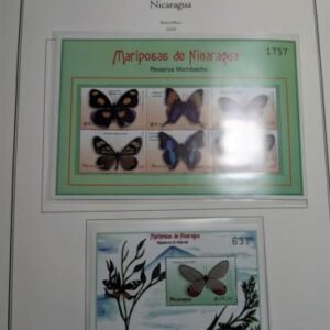 Nicaragua 2000-2011Mint NH Collection in 5-Ring Binder