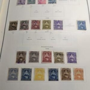Nicaragua & Panama 1862-1997 Mint & Used Collection in Scott Binder