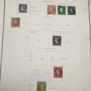 British Area - St. Vincent, South Georgia, Tobago, Trinidad, Trinidad & Tobago 1859-1963 Mint & Used Collection