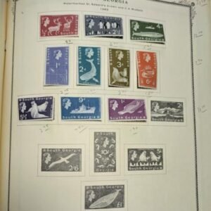 British Area - St. Vincent, South Georgia, Tobago, Trinidad, Trinidad & Tobago 1859-1963 Mint & Used Collection