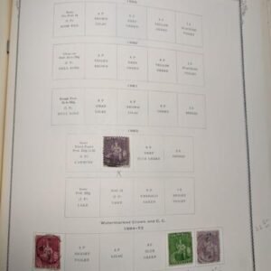 British Area - St. Vincent, South Georgia, Tobago, Trinidad, Trinidad & Tobago 1859-1963 Mint & Used Collection