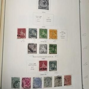 British Area - St. Vincent, South Georgia, Tobago, Trinidad, Trinidad & Tobago 1859-1963 Mint & Used Collection