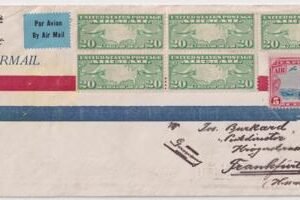 US 1929 Round the World Flight  Cover with C9 and C11