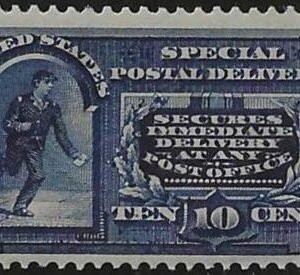 US E5 Special Delivery F-VF+ Mint LH Large Margins - Very Fresh! cv $210